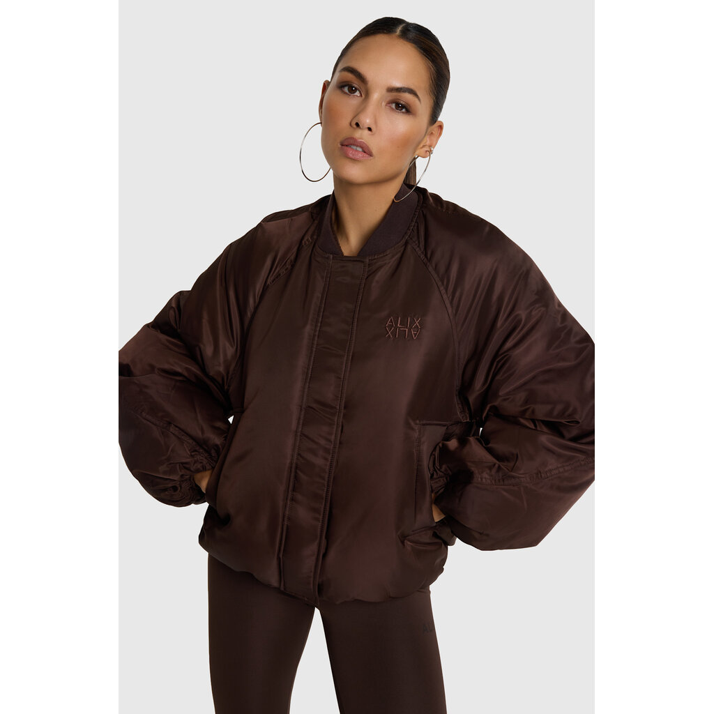ALIX nylon jacket (2608513886) deep brown