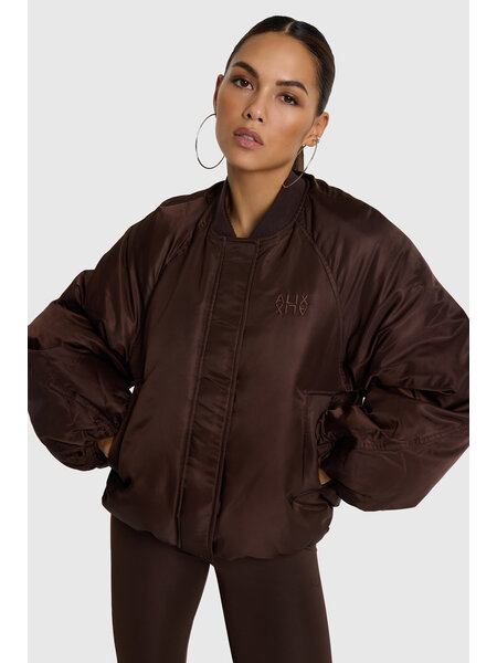 ALIX nylon jacket (2608513886) deep brown