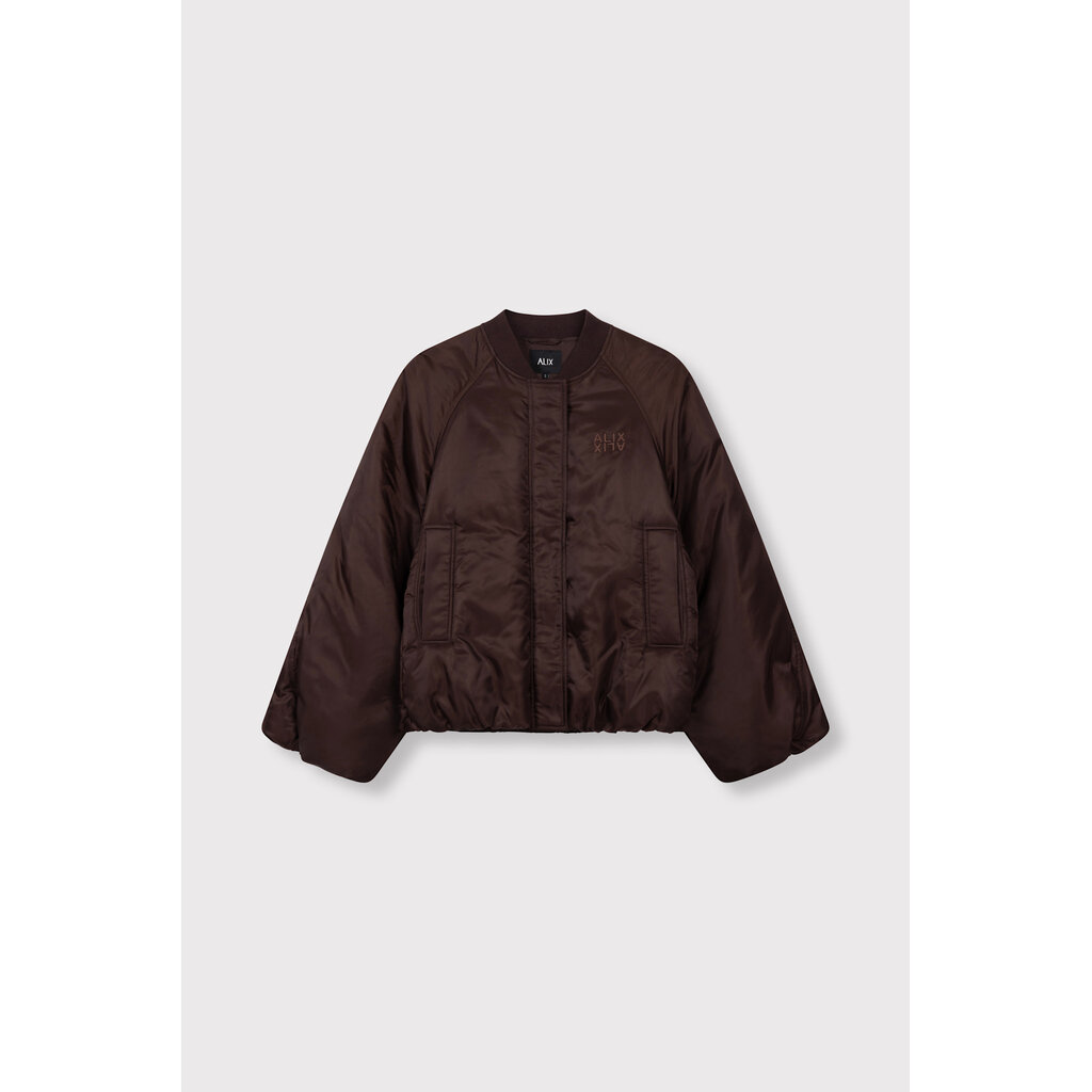 ALIX nylon jacket (2608513886) deep brown