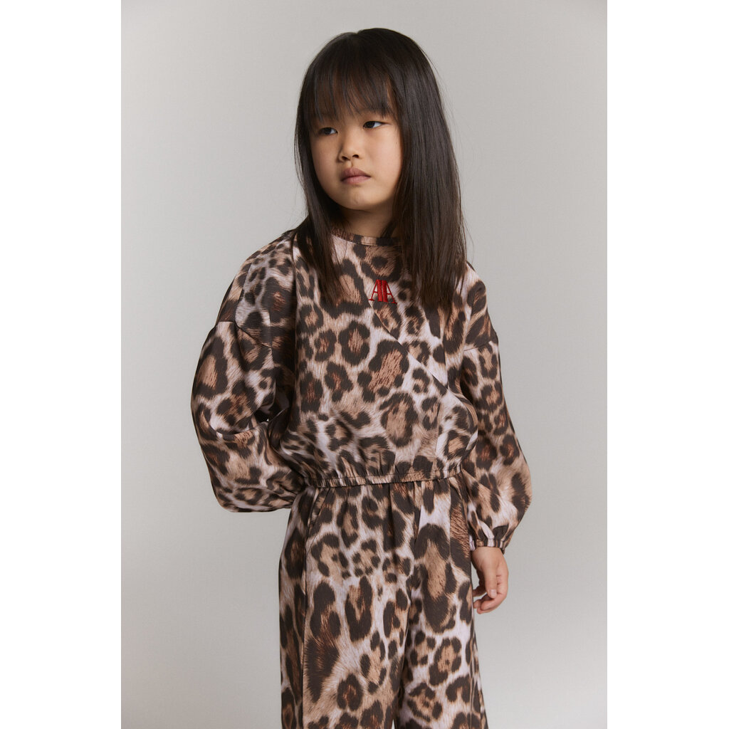 ALIX mini jaguar cropped sweater (62608981542) animal