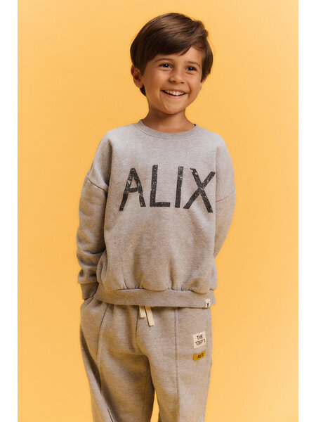 ALIX mini world tour sweater (62608887553) soft grey melange