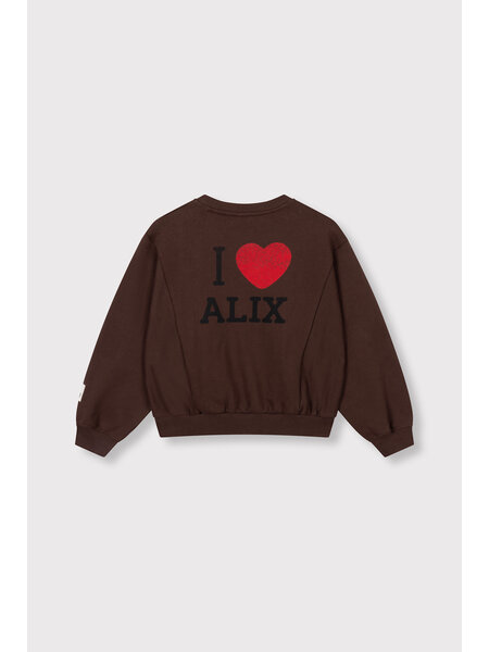 ALIX mini batwing sweater (62608850556) warm brown