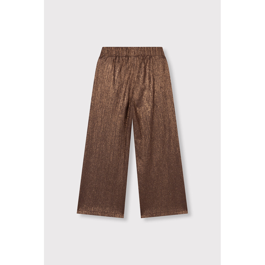 ALIX mini shiny wide leg pants (62608145537) warm brown