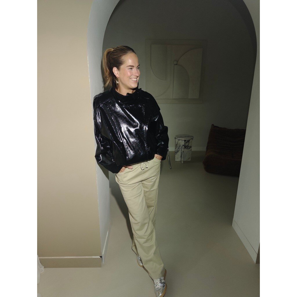 Jacket - black patent