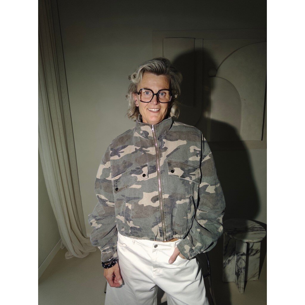 Perfect camouflage jacket