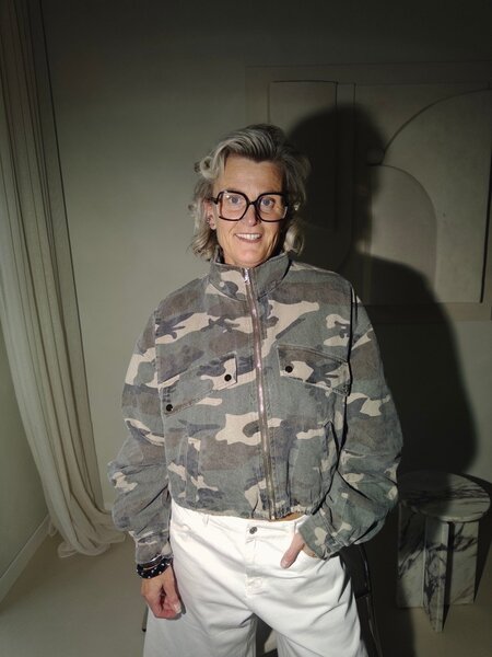 Perfect camouflage jacket