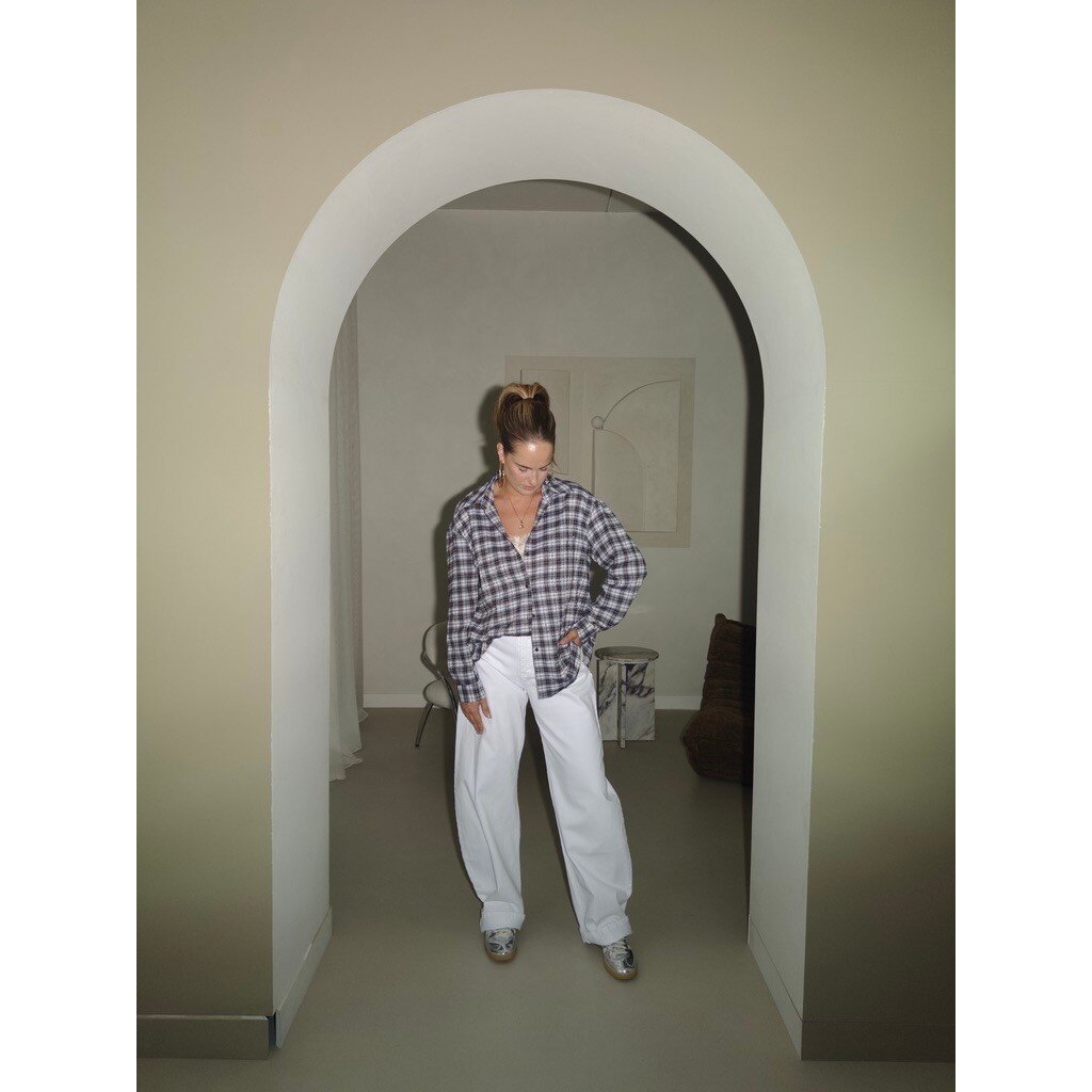 Perfect balloon jeans - white