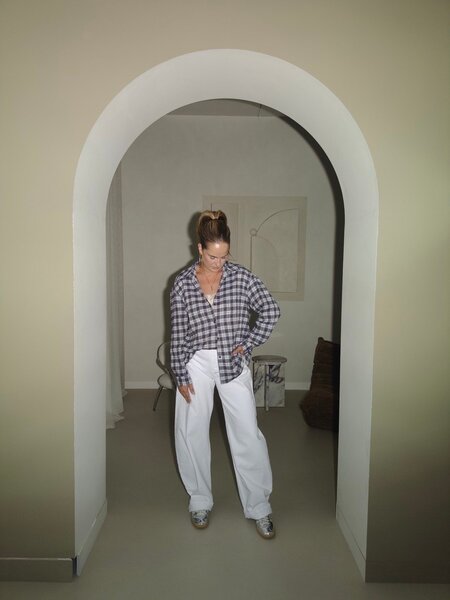 Perfect balloon jeans - white