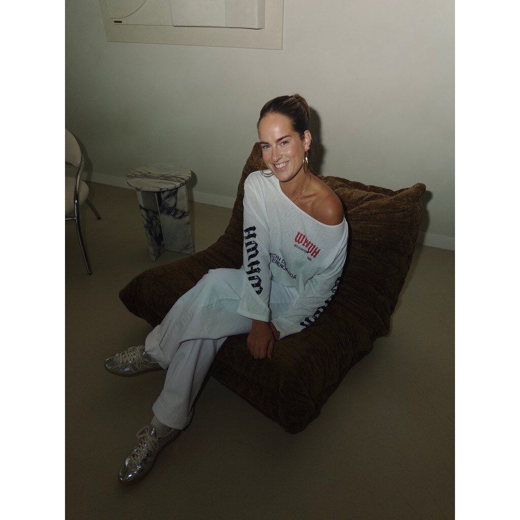 Longsleeve Rebel - white