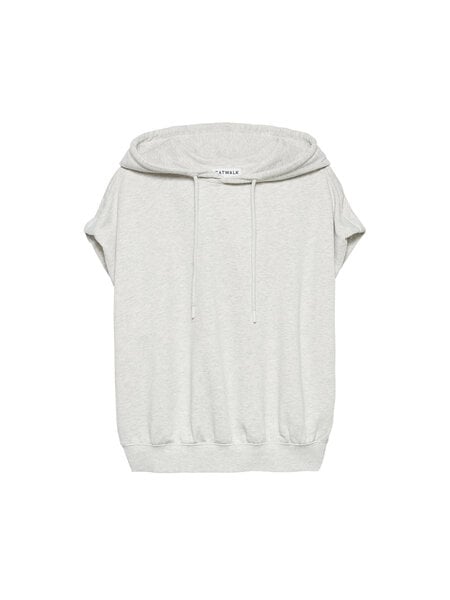 CATWALK JUNKIE Sleeveless sweater with hood 2602020601 Light Grey Melange