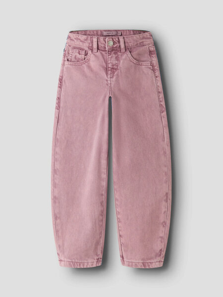 name it NKFBELLA BARREL DNM JEANS 4689-BE 13265679 Wild Ginger