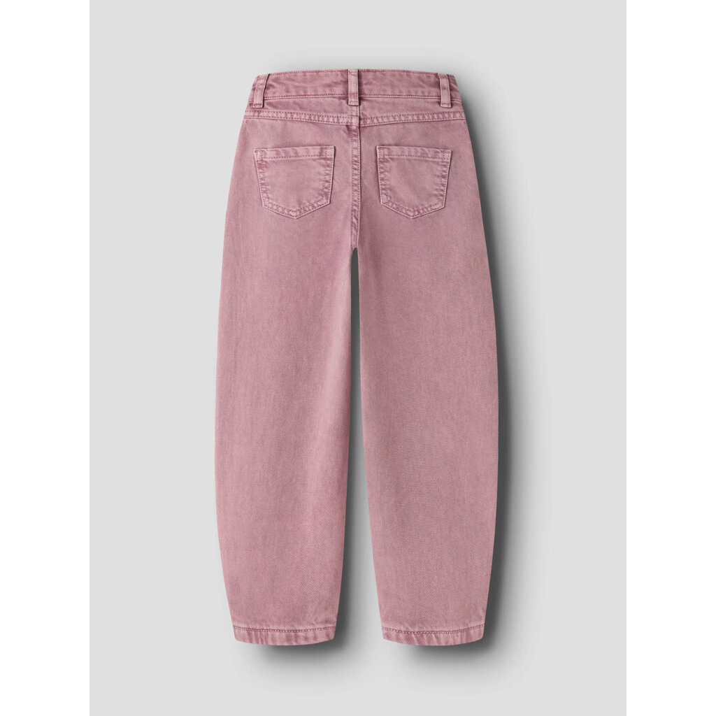 name it NKFBELLA BARREL DNM JEANS 4689-BE 13265679 Wild Ginger