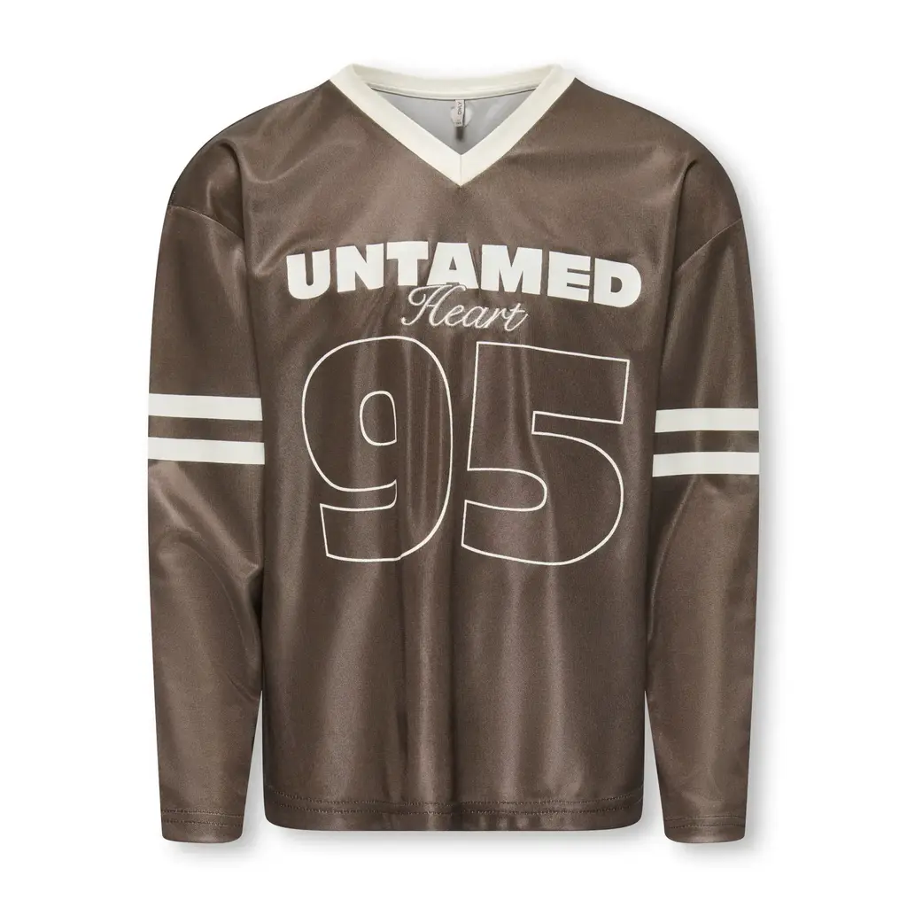 KIDS ONLY KOGLULU L/S SPORTY TOP 15392103 Bracken