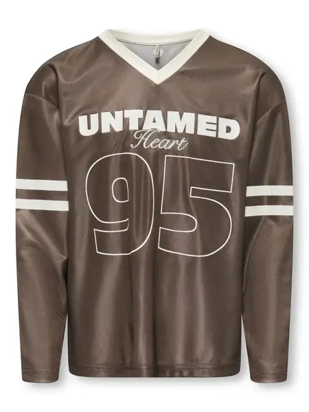 KIDS ONLY KOGLULU L/S SPORTY TOP 15392103 Bracken