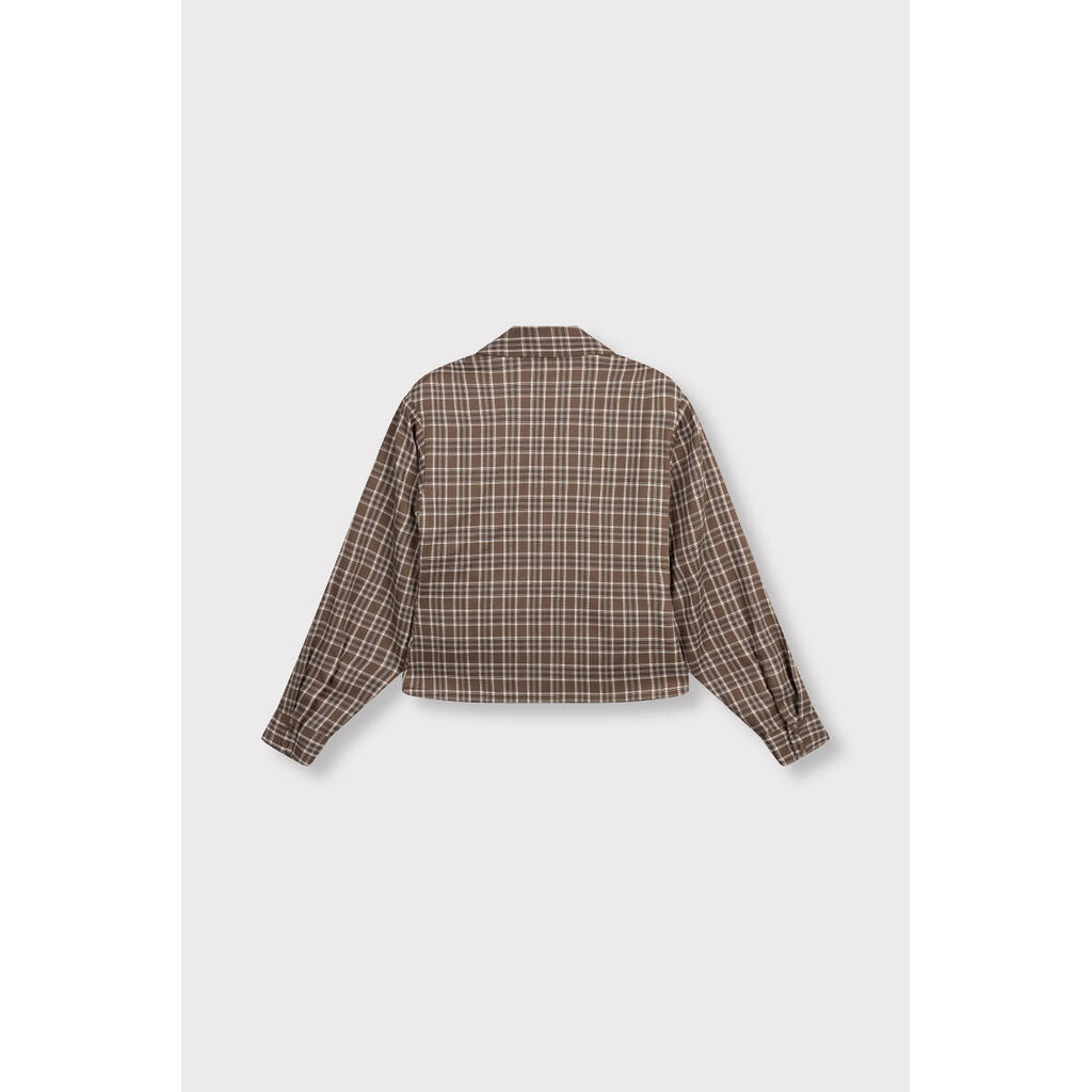 REFINED blouse small check SYD (R2609961107)