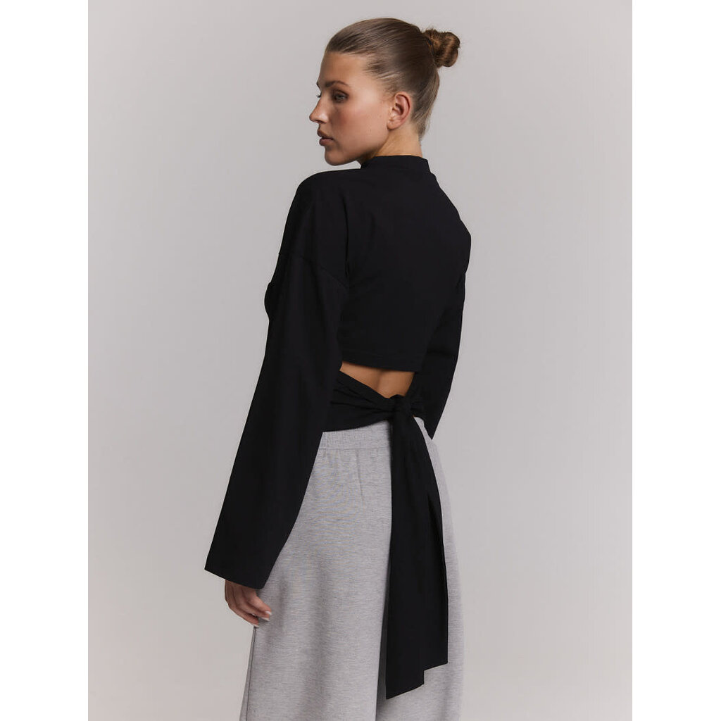 REFINED longsleeve detail back FEATHER (R2609818114) black