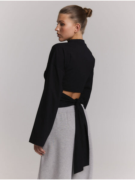 REFINED longsleeve detail back FEATHER (R2609818114) black