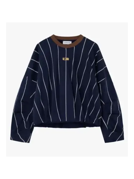 LAAGAM KELLY NAVY STRIPED SWEATSHIRT