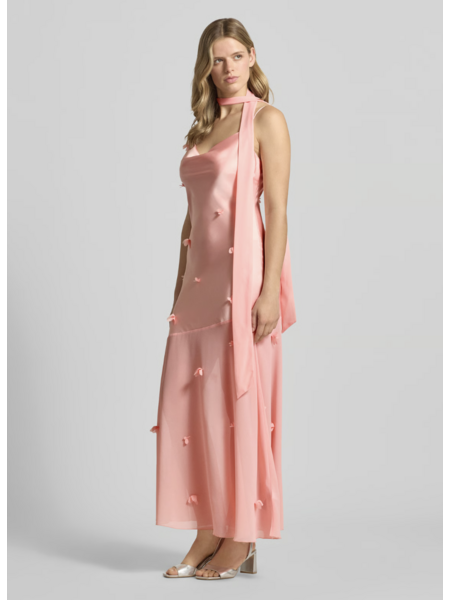 Gina Tricot Floral maxi cowlneck dress 28004 Blossom