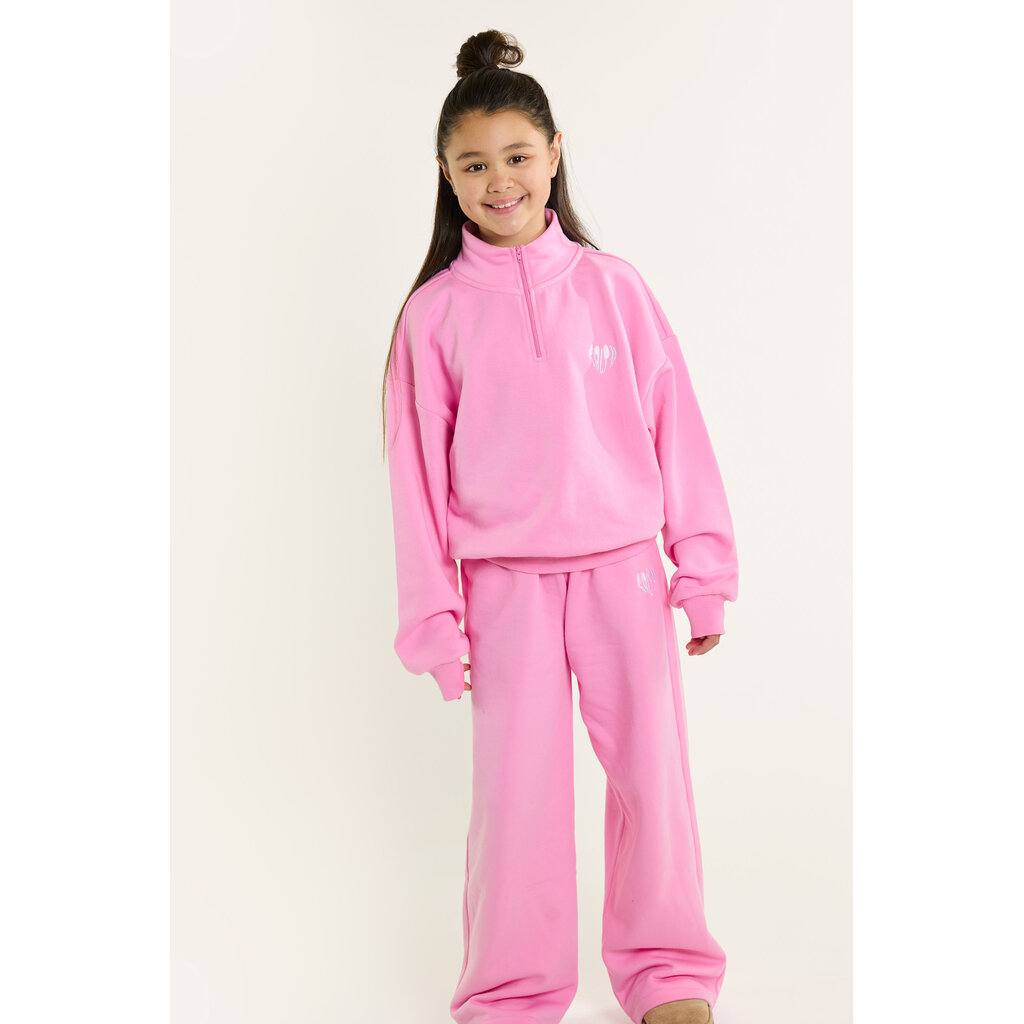 Salty Stitch Salty Sweater Half zip - Pink