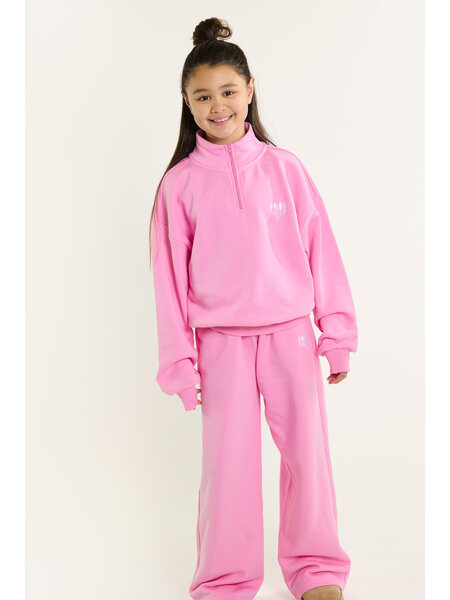 Salty Stitch Salty Sweater Half zip - Pink
