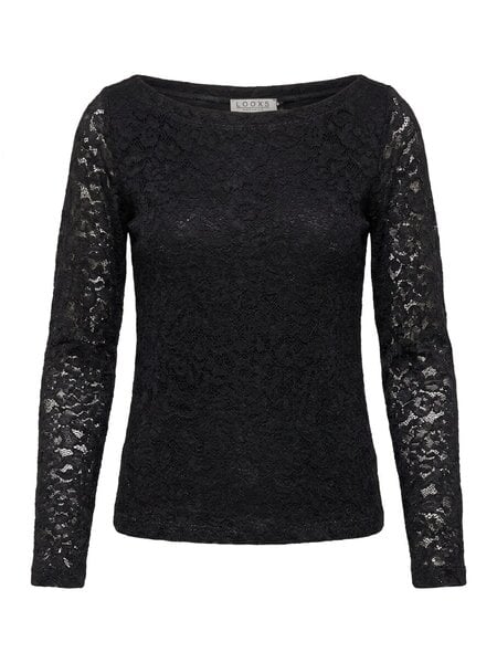 LOOXS Lace Tee 2632-5488-094 Graphite
