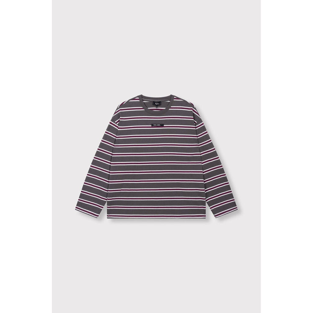ALIX stripe longsleeve t-shirt (2608853949) antracite