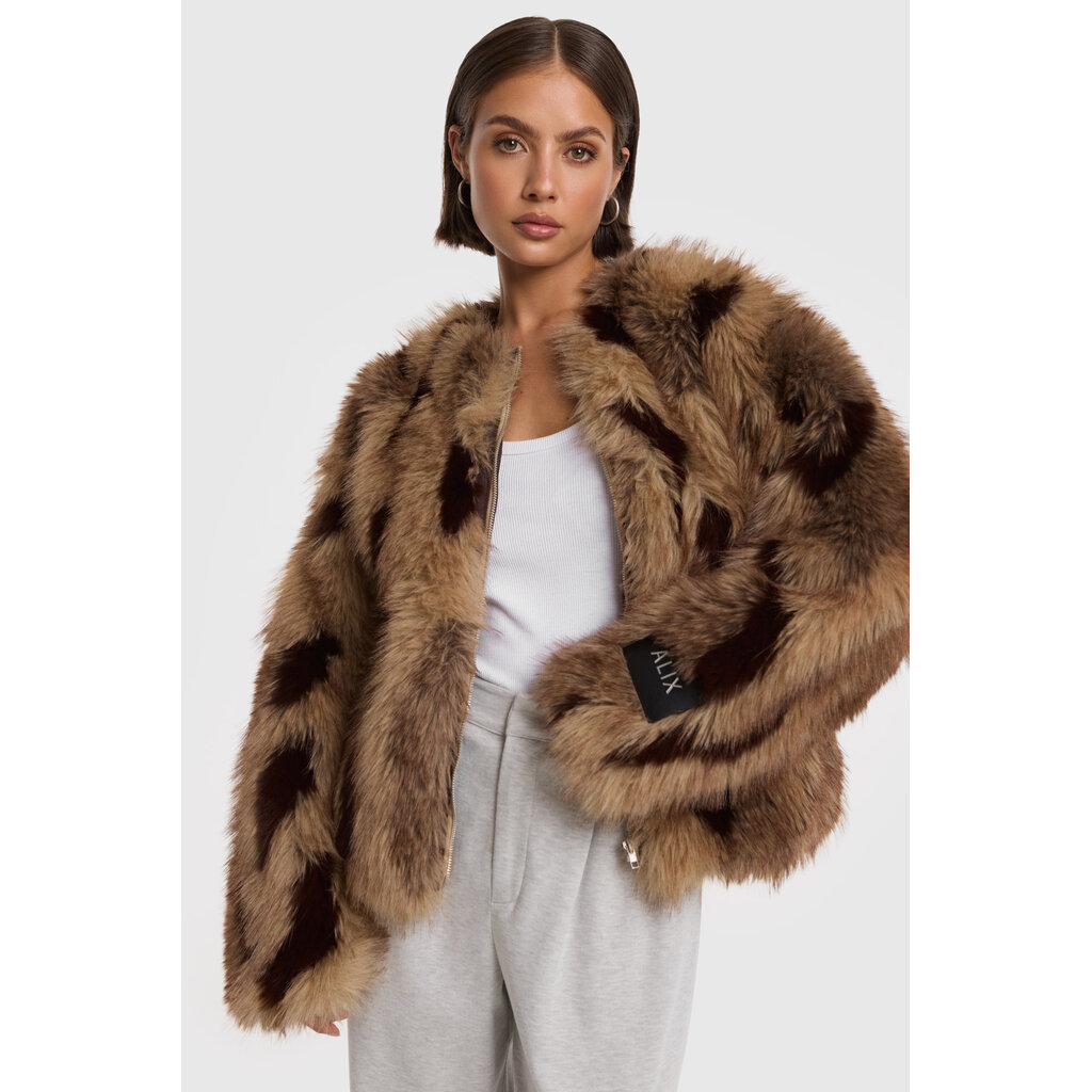 ALIX faux fur coat (2609511881) camel