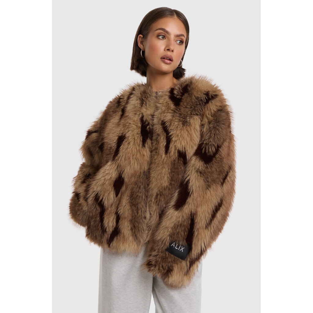 ALIX faux fur coat (2609511881) camel