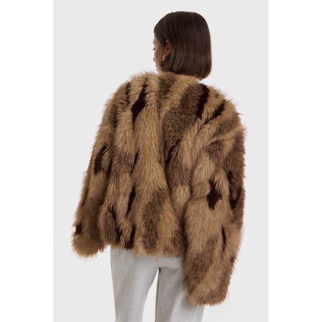 ALIX faux fur coat (2609511881) camel
