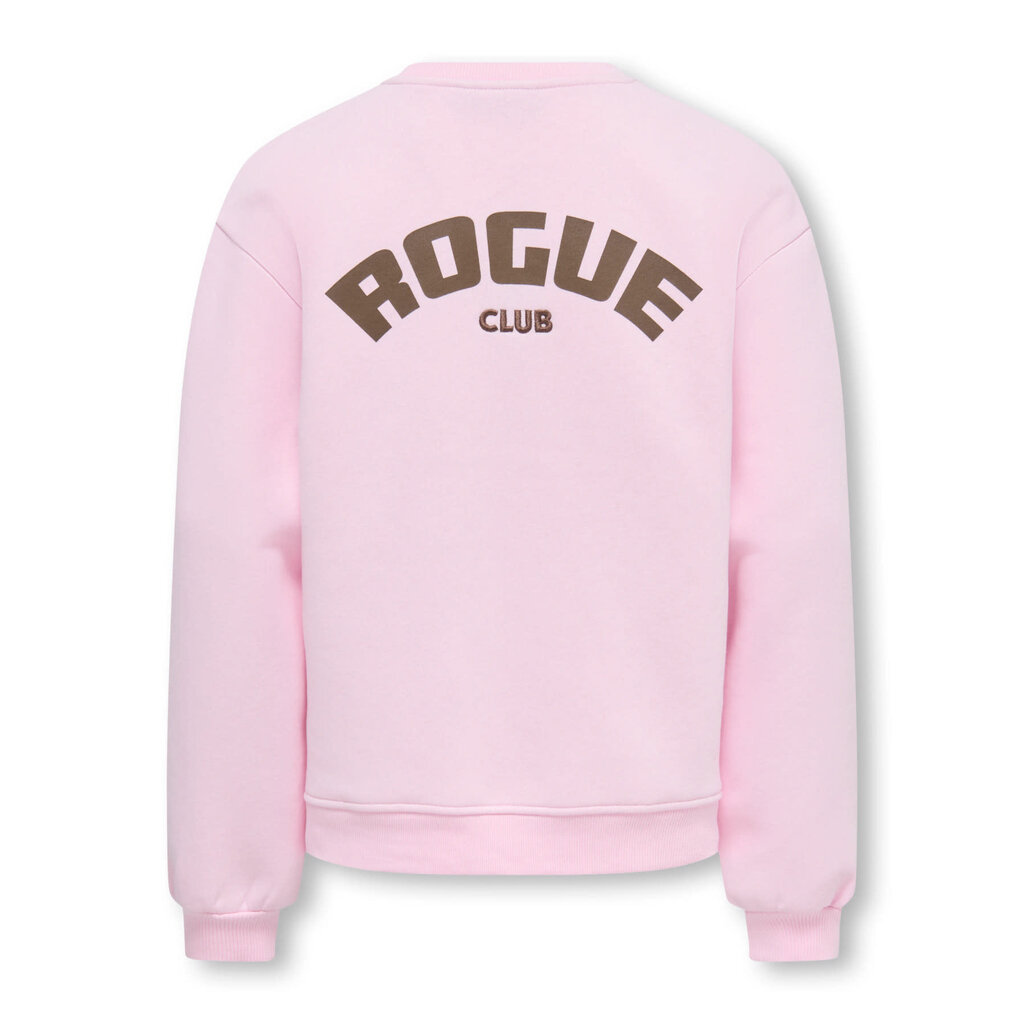 KIDS ONLY KOGVICKY L/S O-NECK CS SWT 15392107 Pink Lady Rogue Club/Bracken