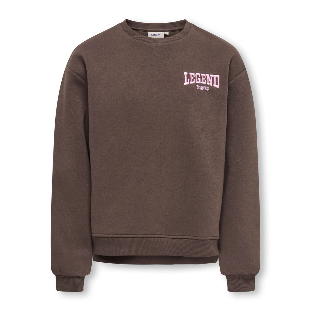 KIDS ONLY KOGVICKY L/S O-NECK CS SWT 15392107 Bracken Legend Vibes/Pink Lady