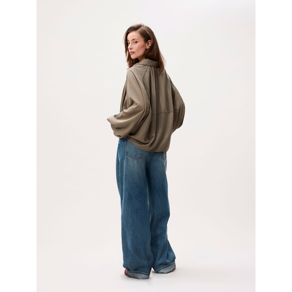CATWALK JUNKIE Draped blouse 2604022404 Beetle