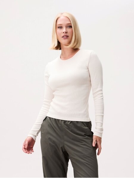CATWALK JUNKIE Rib long sleeve 2604020408 Cream