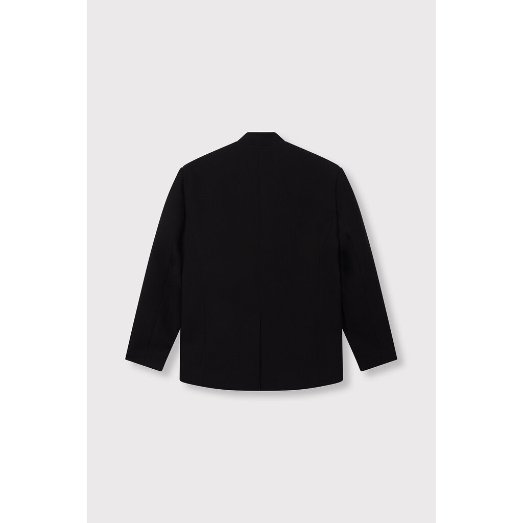 ALIX woven military blazer (2608464836) Black
