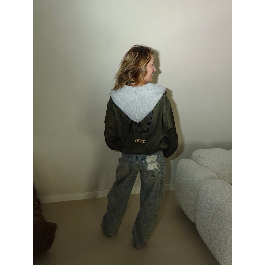 Army jacket patches capuchon