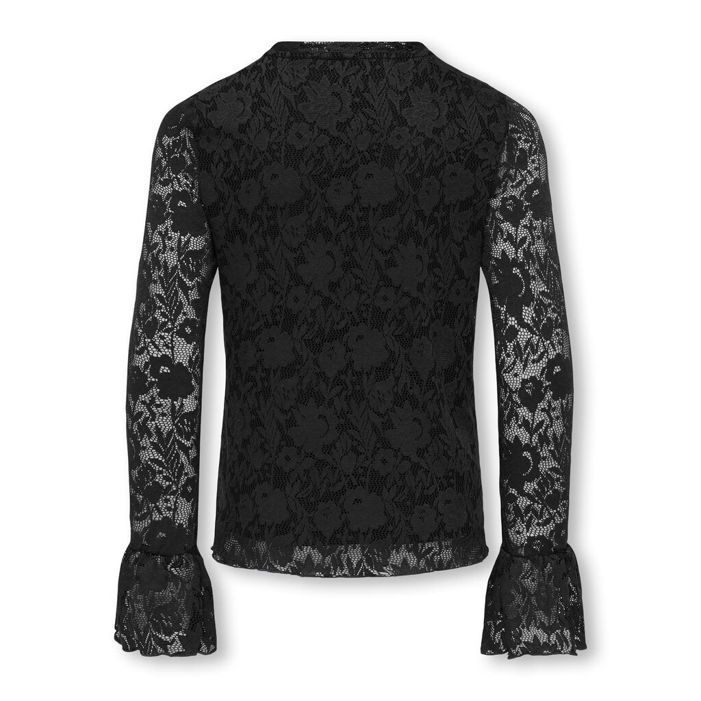 KIDS ONLY KOGTOOS L/S LACE TOP JRS 15372337 Black
