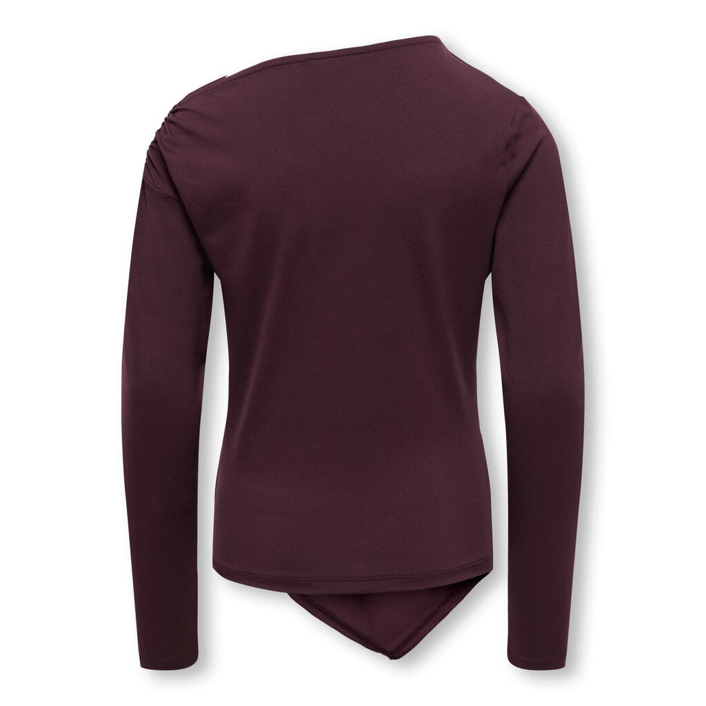 KIDS ONLY KOGLONE LIFE ASYMETRIC L/S TOP JRS 15382335 Fudge