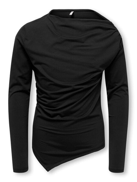 KIDS ONLY KOGLONE LIFE ASYMETRIC L/S TOP JRS 15382335 Black