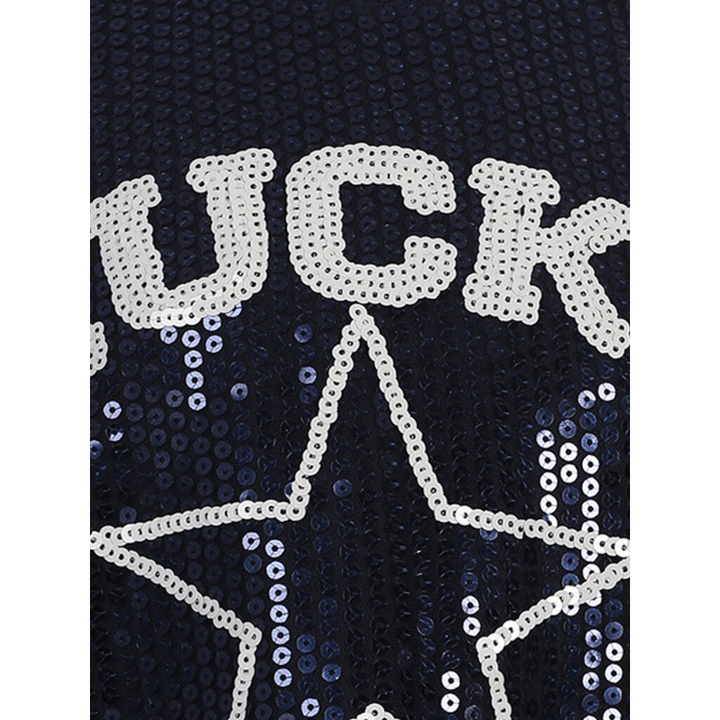 LOOXS sequince Tee 2633-5477-707 BLUE SEQUINS