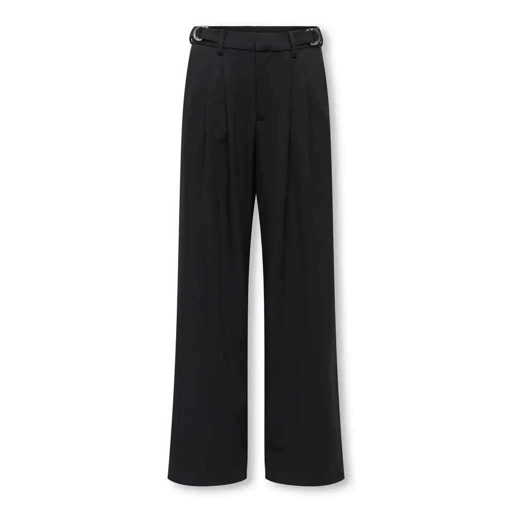 KIDS ONLY KOGMAVIS HW STRAP WIDE PANT TLR 15379432 Black