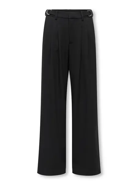 KIDS ONLY KOGMAVIS HW STRAP WIDE PANT TLR 15379432 Black