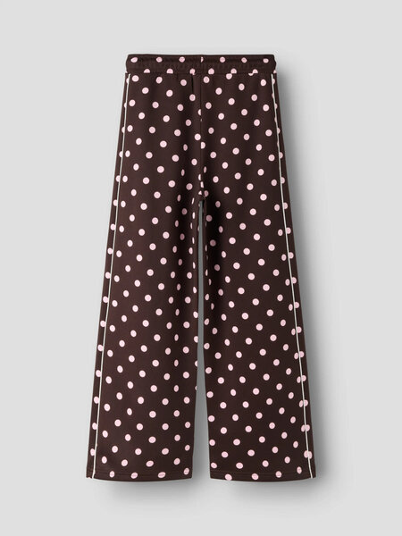 name it NKFONEA WIDE SWE PANT UNB 13266972 Coffee Bean