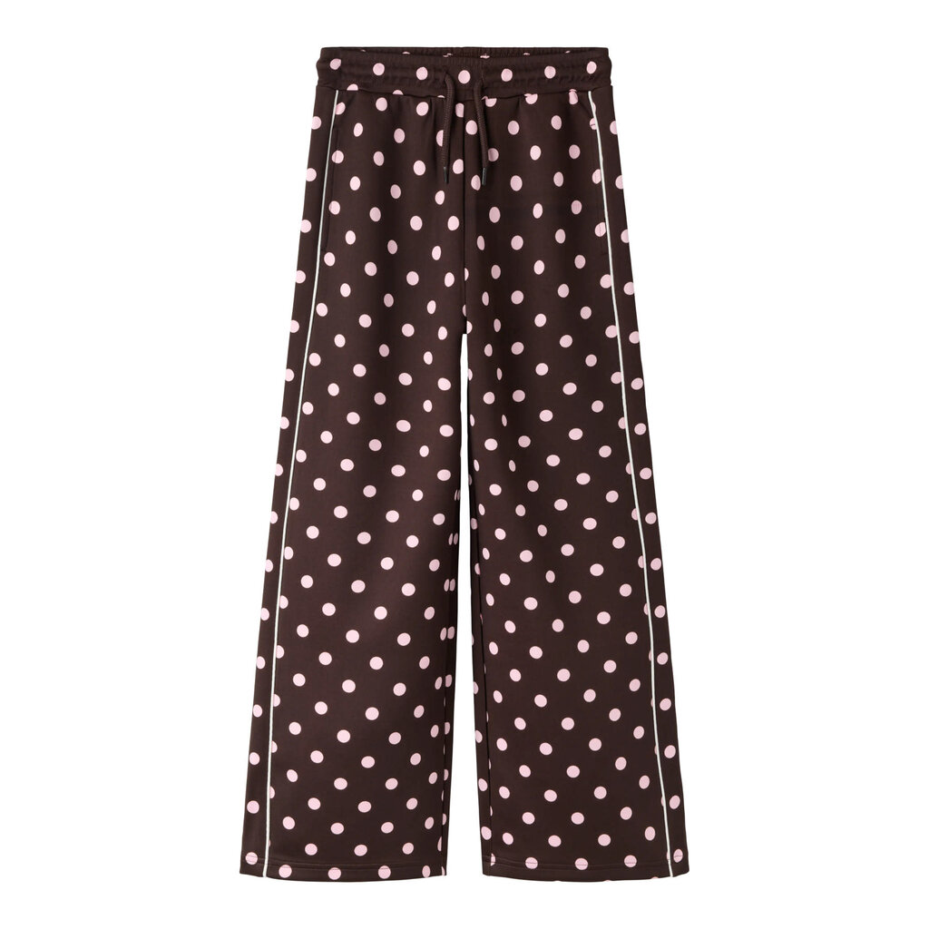 name it NKFONEA WIDE SWE PANT UNB 13266972 Coffee Bean