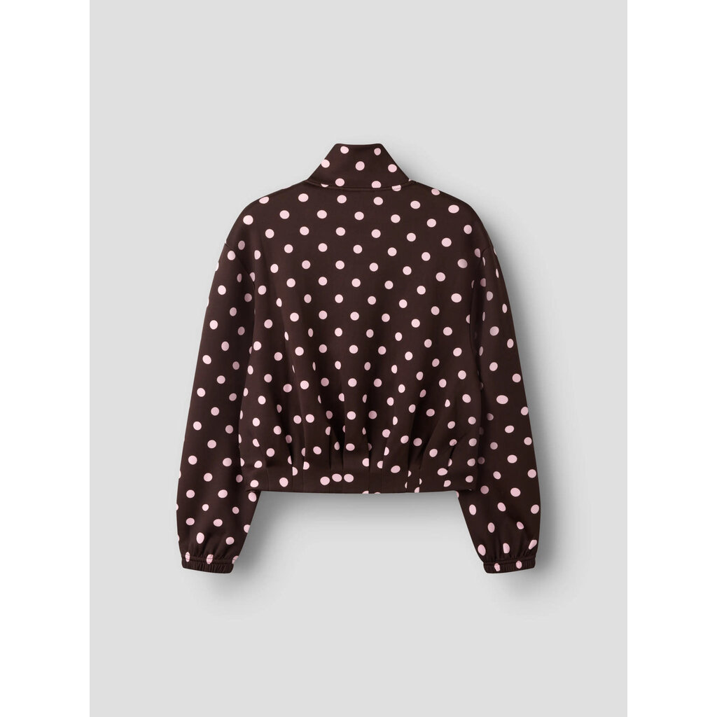 name it NKFONEA ZIP BALLON SWE UNB 13266971 Coffee Bean