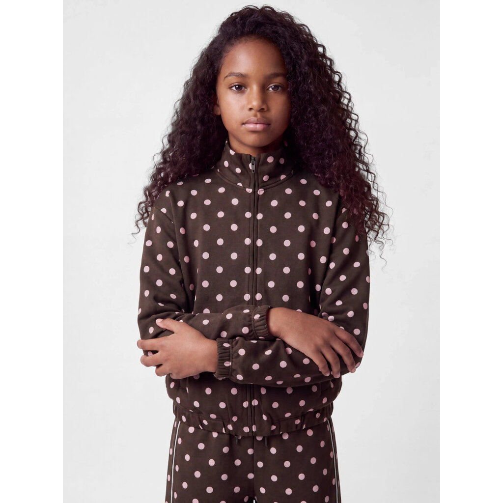 name it NKFONEA ZIP BALLON SWE UNB 13266971 Coffee Bean