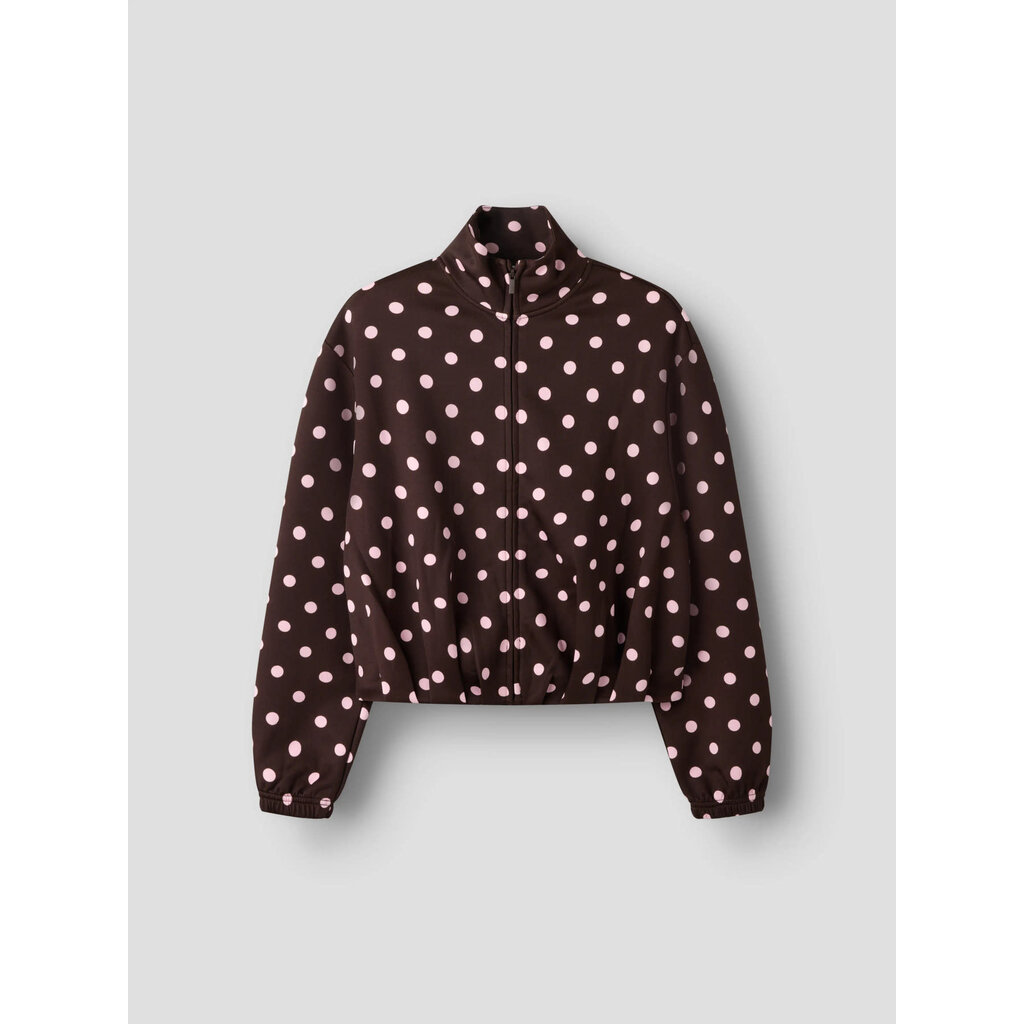 name it NKFONEA ZIP BALLON SWE UNB 13266971 Coffee Bean
