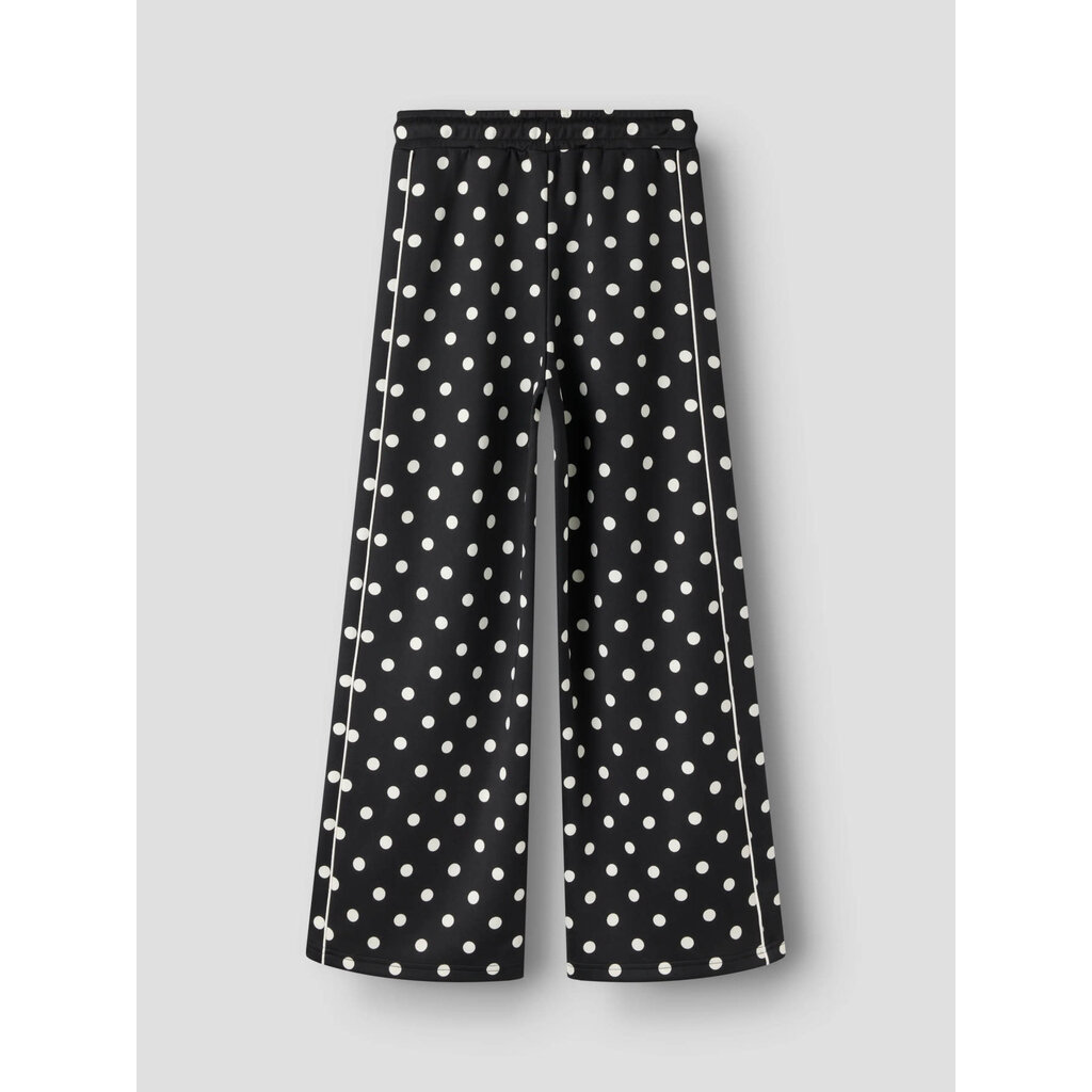 name it NKFONEA WIDE SWE PANT UNB 13266972 Black Beauty
