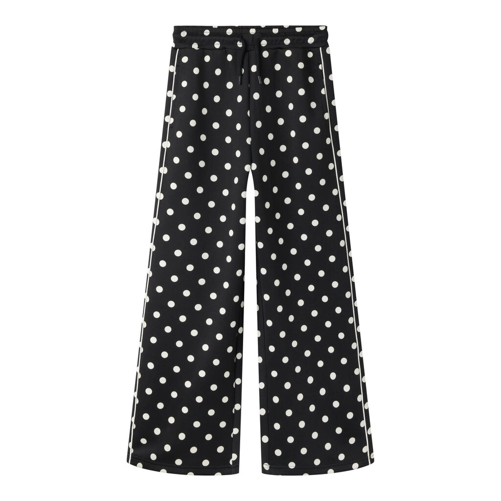 name it NKFONEA WIDE SWE PANT UNB 13266972 Black Beauty