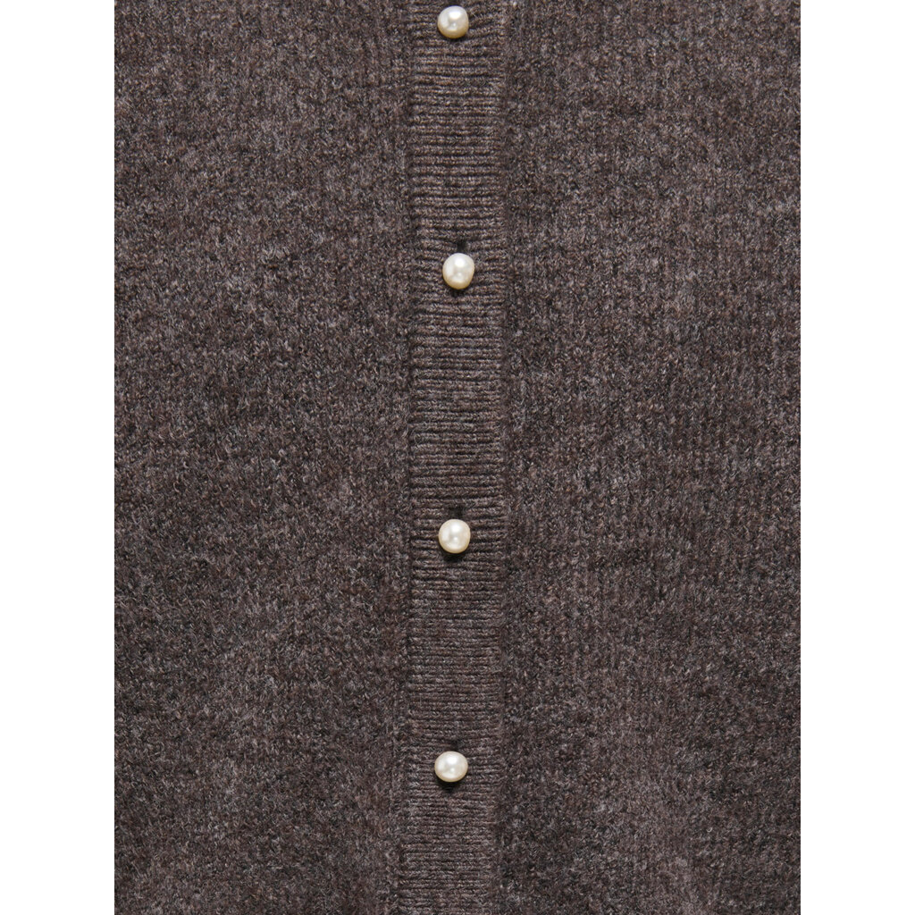 KIDS ONLY KOGLUMI LIFE L/S BUTTON CARDIGAN KNT 15381315 Bracken Melange
